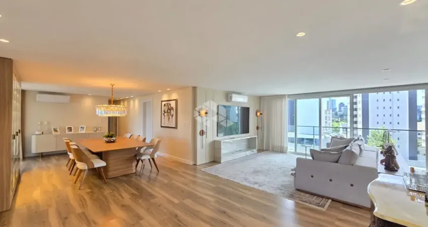 Apartamento mobiliado e decorado, com 3 suítes e 3 vagas individuais no Exposição, Caxias do Sul