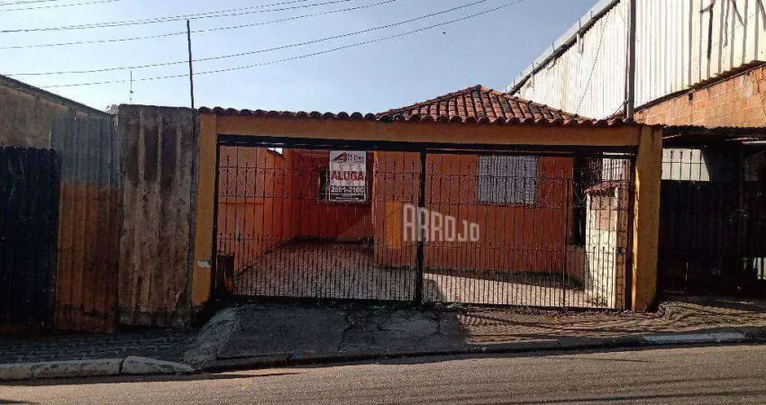 Casa com 2 dormitórios para alugar, 88 m² por R$ 1.800,00/mês - Jardim Ponte Rasa - São Paulo/SP