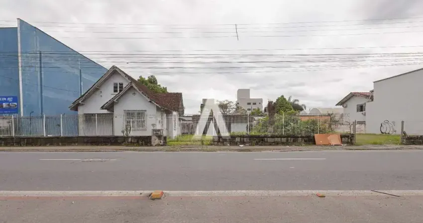 Terreno com 324m² à venda no bairro anita garibaldi em joinville-sc por r$575.000,00.