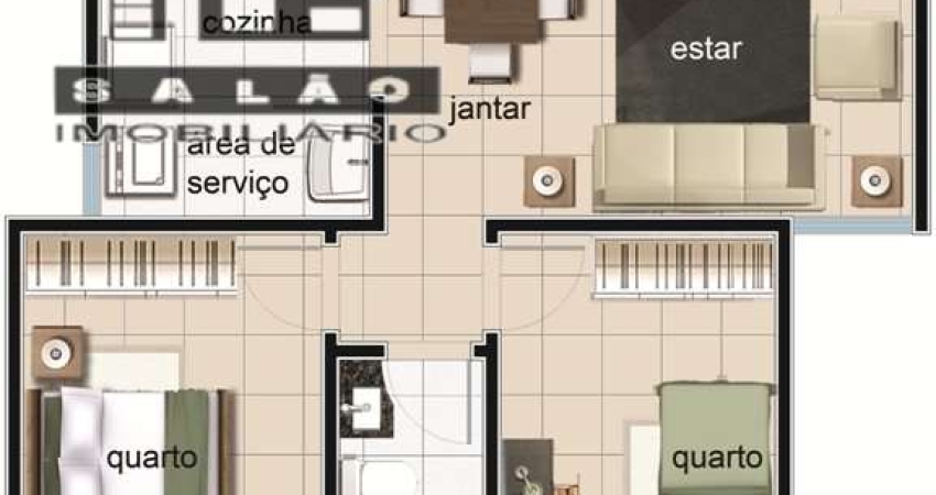 Cobertura com 2 quartos à venda na Rua Mosaico, 54, Santa Mônica, Belo Horizonte