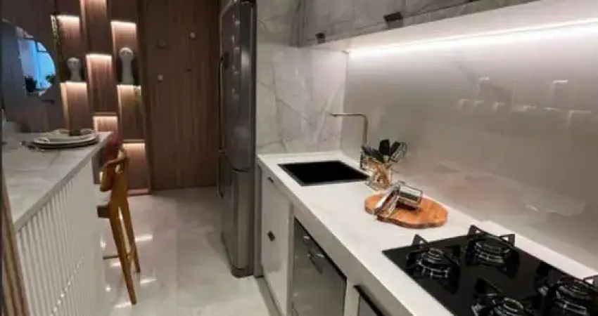 Apartamento à venda em vila alzira com 59 m², 2 quartos, 1 vaga