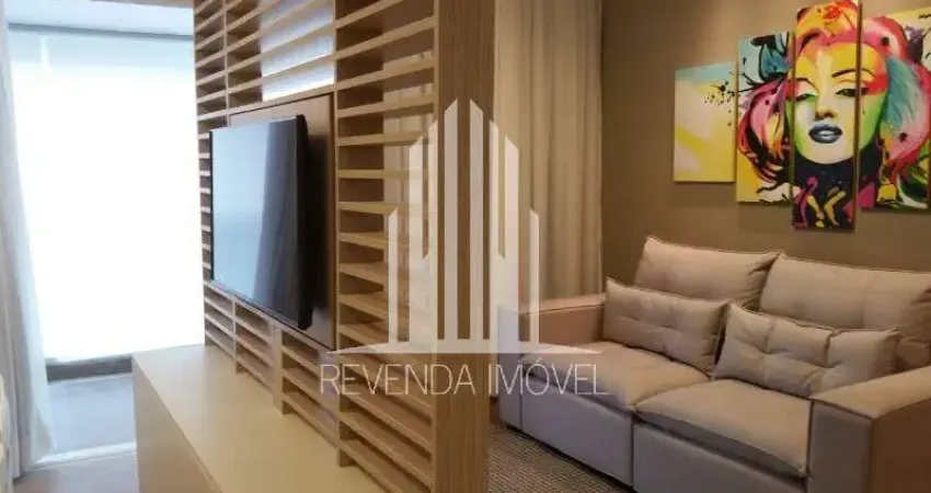 Apartamento para locação na Vila Gertrudes, São Paulo-SP: 1 quarto, 1 sala, 1 banheiro, 1 vaga, 50m² de área. Venha conferir!