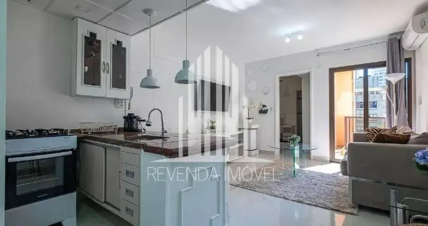 Apartamento para locação no Jardim Paulista, São Paulo-SP: 1 quarto, 1 sala, 1 banheiro, 1 vaga de garagem, 1200m² de área.