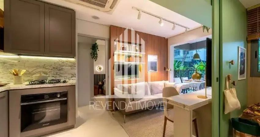 Apartamento à venda em santo amaro, são paulo-sp: 1 quarto, 1 banheiro, 1 vaga, 42,53 m² de área. venha conhecer!