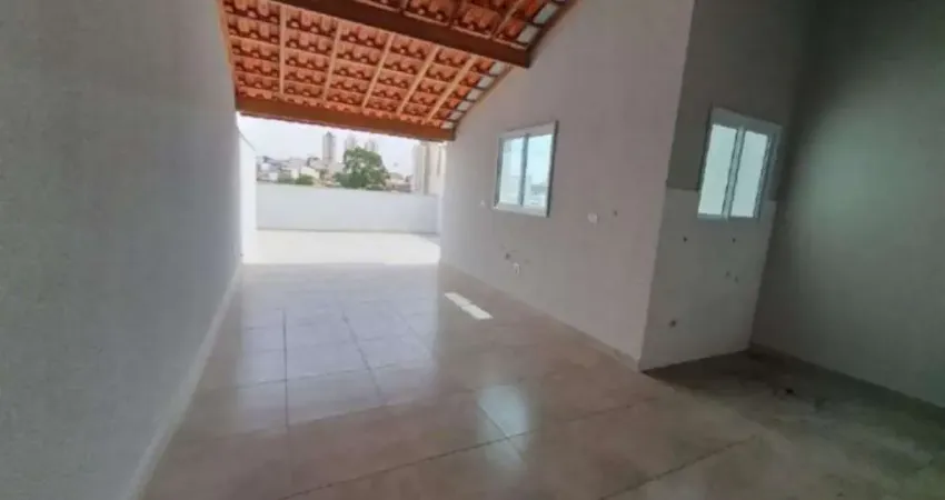 Cobertura à venda em Santo André-SP, no bairro Parque Oratório: 2 quartos, 1 suíte, 2 banheiros, 1 vaga, 95m²