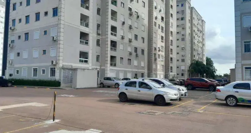 Apto desocupado com 2 dormitórios , sala, sacada com churrasqueira, banheiro, cozinha com móveis, tanque , box de estacionamento escriturado, piso em porcelanato,  01 Ar Split ,2 elevadores e infra co