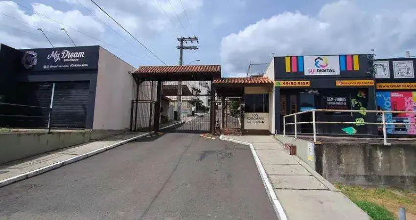 Casa em condomínio no Bairro VILA NOVA com 81,57 m2, 2 dormitórios, Ar condicionado, Área de serviço, Armário de cozinha, Banheiro social, Cozinha