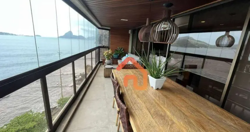Excelente exclusivo 4 quartos frontal mar, vista magnifica Icaraí!!!