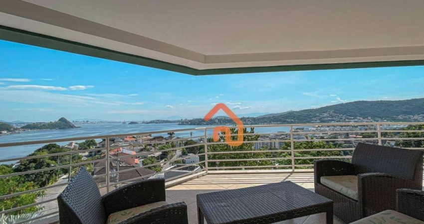 Casa com 4 dormitórios à venda, 483 m² por R$ 3.600.000,00 - Charitas - Niterói/RJ