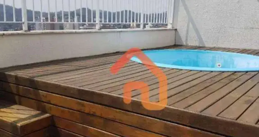 Excelente cobertura duplex de 3 quartos Fonseca!!!!