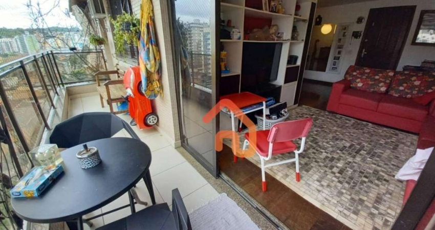 Apartamento com 3 quartos (2 suítes), 1 vaga à venda, 140 m² por R$ 650.000 - Icaraí - Niterói/RJ