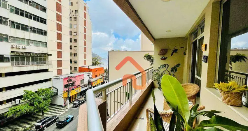Apartamento em ponto nobre de icaraí, condomínio super valorizado com lazer completo!
