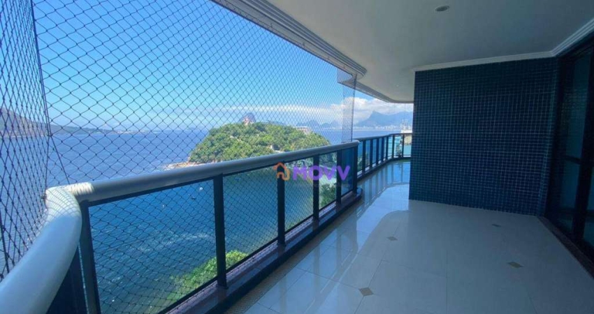 Apartamento com 4 dormitórios à venda, 290 m² por R$ 3.000.000,00 - Boa Viagem - Niterói/RJ