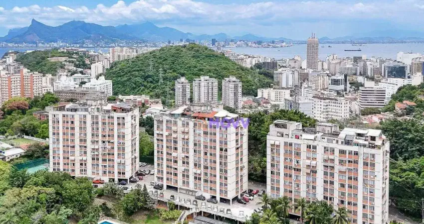 Apartamento com 2 dormitórios à venda, 72 m² por r$ 395.000,00 - santa rosa - niterói/rj
