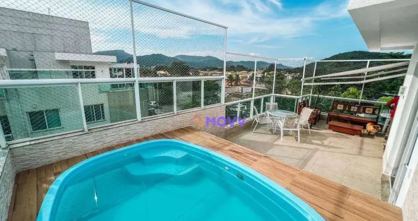 Cobertura com 3 dormitórios à venda, 160 m² por R$ 1.129.000,00 - Itaipu - Niterói/RJ