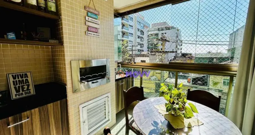 Apartamento 2 quartos (2 suítes), 1 vaga, varanda gourmet à venda, 88 m² por R$ 750.000 - Charitas - Niterói/RJ