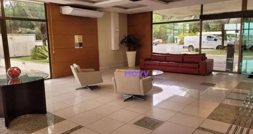 Apartamento Quarto e Sala Mobiliado, com todos serviços, garagem