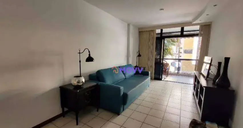 Apartamento com varanda, 3 quartos, suíte e 2 vagas à venda, 125 m², por r$ 910.000 - icaraí - niterói/rj