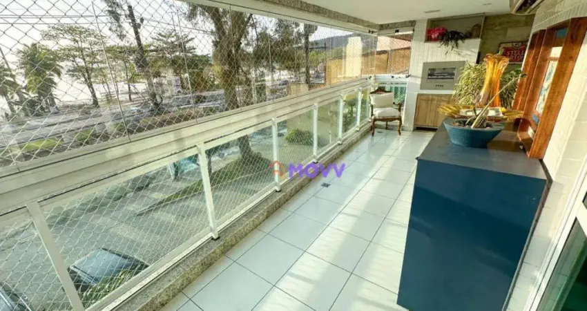 Apartamento frente mar com 3 dormitórios à venda, 136 m² por R$ 1.590.000 - São Francisco - Niterói/RJ