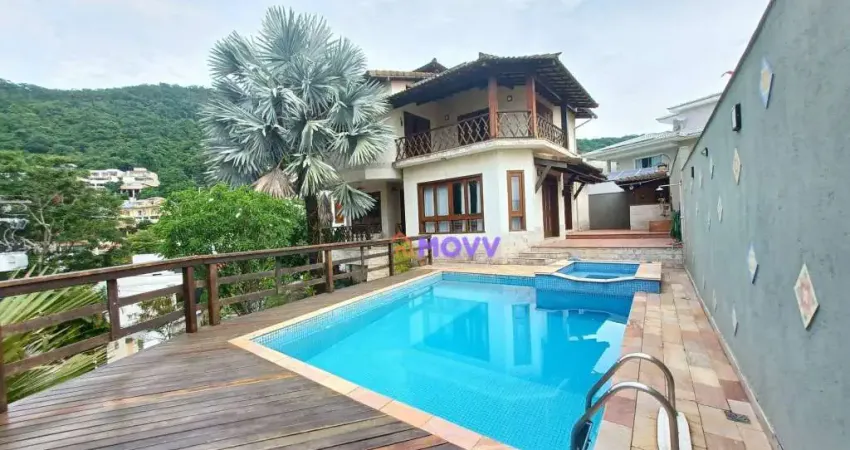 Casa com 3 quartos e piscina à venda, 258 m² por r$ 2.300.000 - 2 vagas - charitas - niterói/rj
