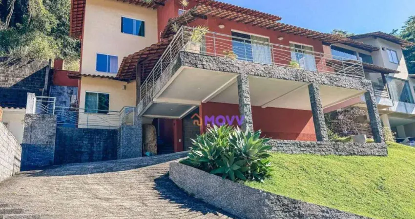 Casa com 4 dormitórios à venda, 226 m² por r$ 1.290.000,00 - itaipu - niterói/rj