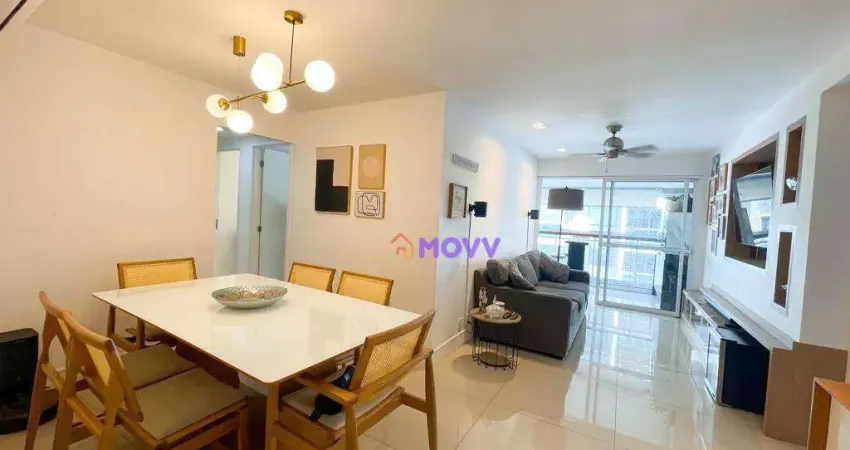 Apartamento com 3 quartos à venda, 120 m² por r$ 1.150.000,00- icaraí - niterói/rj