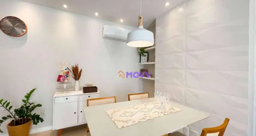 Apartamento com 2 dormitórios à venda, 76 m² por r$ 850.000,00 - piratininga - niterói/rj