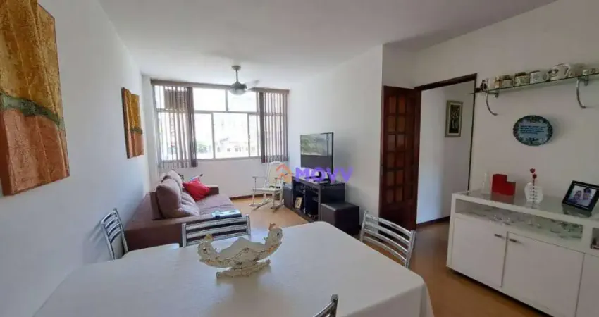 Excelente apartamento de 100m² com 3 quartos, uma suíte e vaga em icaraí - niterói!