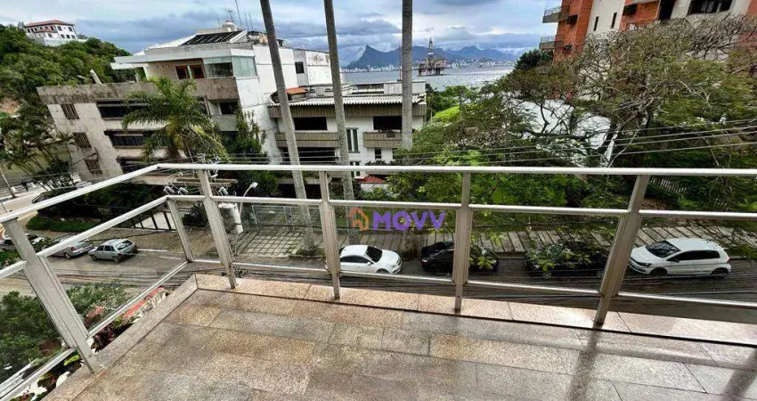 Apartamento 3 quartos (1 suíte), 2 vagas à venda, 140 m² por r$ 879.000 - boa viagem - niterói/rj