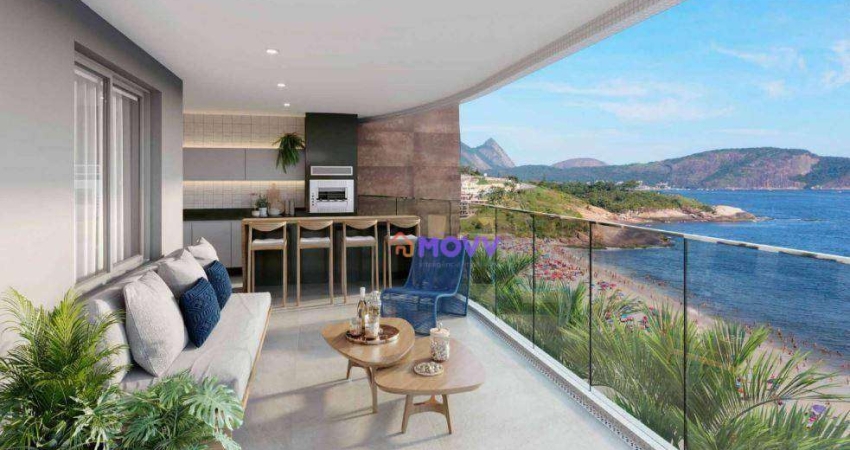 Apartamento com 3 dormitórios à venda, 135 m² por R$ 1.950.000,00 - Piratininga - Niterói/RJ