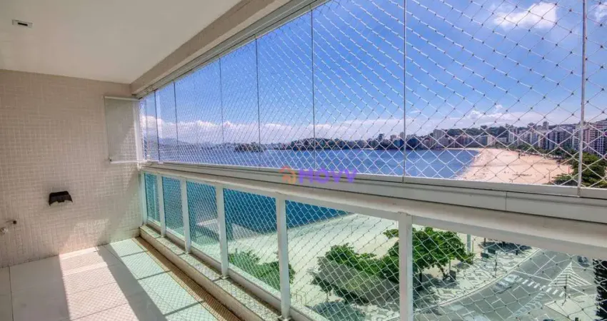 Apartamento com 4 quartos para alugar, 170 m² por r$ 12.938/mês - icaraí - niterói/rj