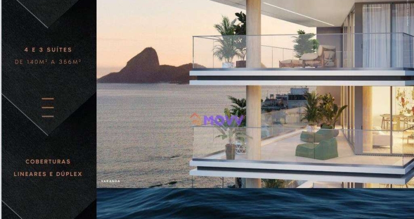 Apartamento com 3 dormitórios à venda, 140 m² por R$ 2.800.000,00 - Icaraí - Niterói/RJ