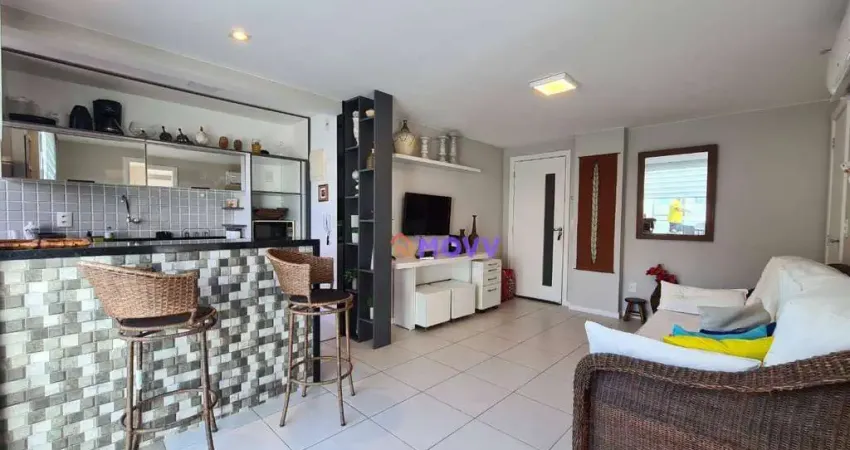 Cobertura à venda, 85 m² por r$ 690.000,00 - itacoatiara - niterói/rj