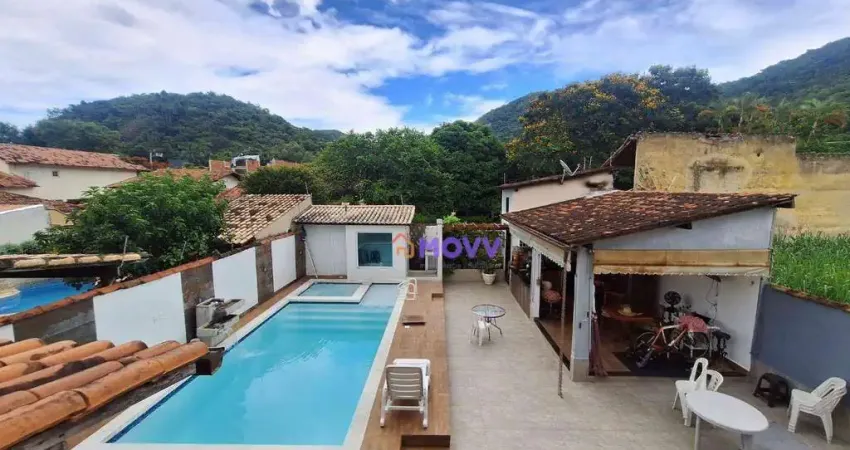 Casa com 4 dormitórios à venda, 277 m² por r$ 970.000,00 - piratininga - niterói/rj