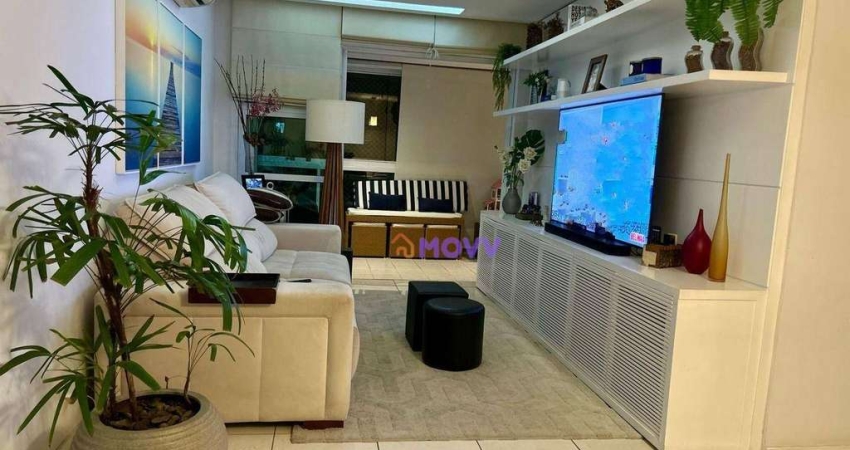 Apartamento com 3 dormitórios para alugar, 127 m² por R$ 11.800,00/mês - Barra da Tijuca - Rio de Janeiro/RJ