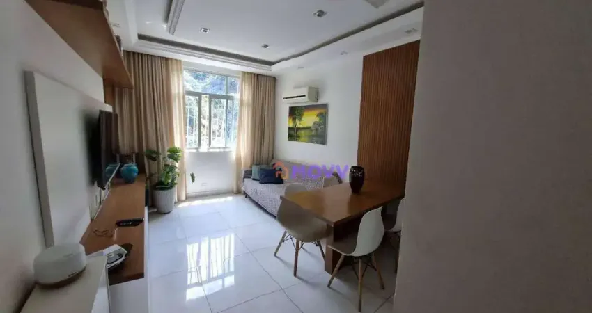 Apartamento com 2 dormitórios à venda, 64 m² por r$ 700.000,00 - icaraí - niterói/rj