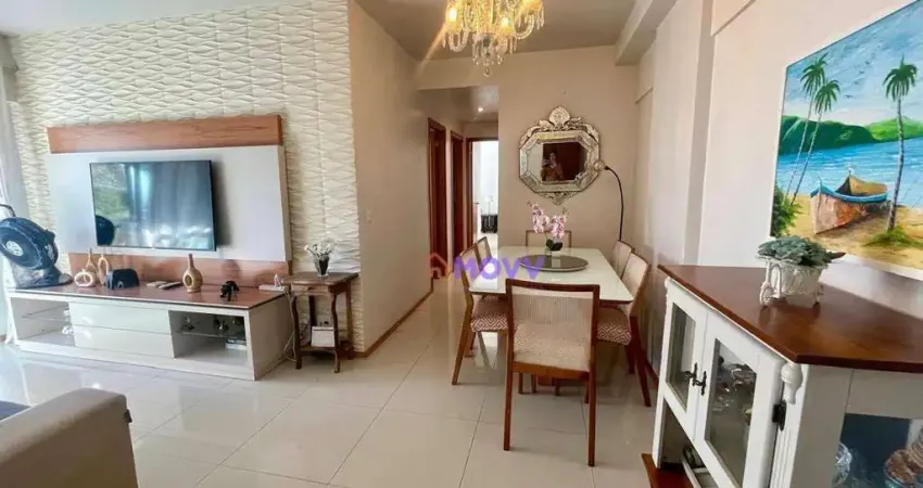 Apartamento com 3 dormitórios à venda, 97 m² por r$ 1.150.000,00 - camboinhas - niterói/rj