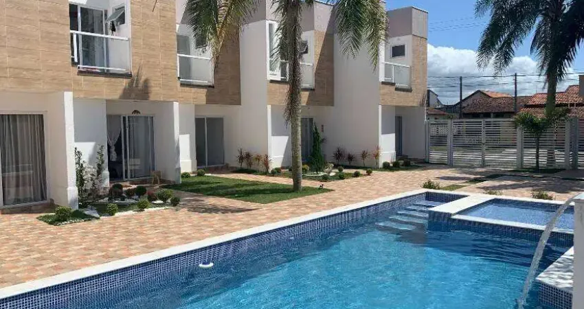 SOBRADO 2 QUARTOS 2 SUÍTES  PISCINA COLETIVA E PRIVATIVA 300 M MAR ITANHAÉM