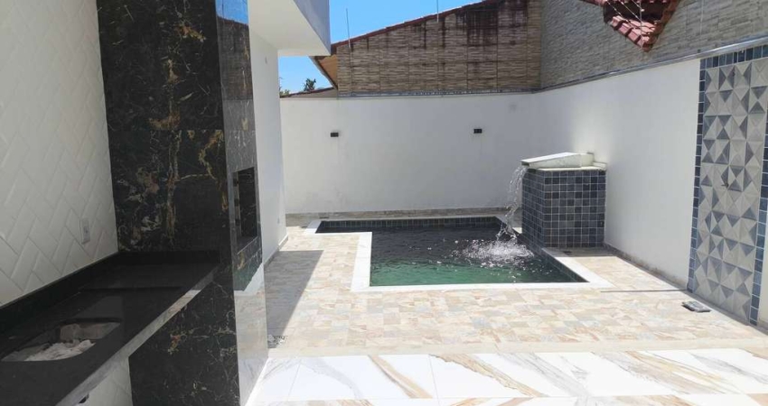 CASA NOVA MODERNA COM PISCINA  TERRENO INTEIRO 200 M DO MAR ITANHAÉM SP