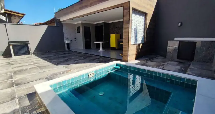 Casa moderna no cibratel 1! acabamento primoroso a 250m do mar itanhaém/sp