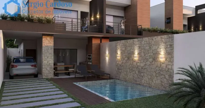 SOBRADO  DIFERENCIADO  NA ORLA 3 QUARTOS  PISCINA  VISTAMAR  ITANHAÉM SP