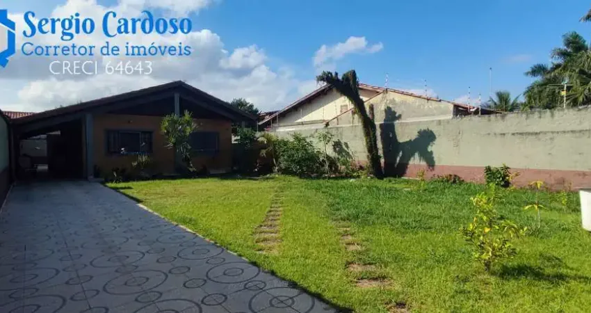 Casa na praia em lote inteiro 420m² a poucos metros do mar - itanhaem/sp