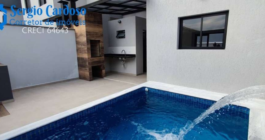 SOBRADO EM CONDOMÍNIO FECHADO PISCINA PRIVATIVA Á 180M MAR ITANHAÉM SP