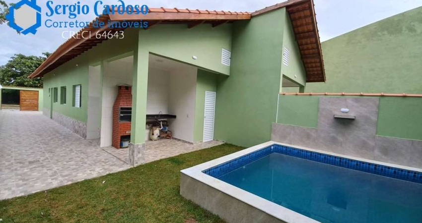 CASAS NOVAS À VENDA – LADO PRAIA NO JARDIM PALMEIRAS ITANHAÉM/SP