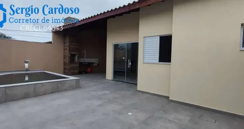 Casa na praia com piscina a 500m do mar! 3 quartos - itanhaem/sp