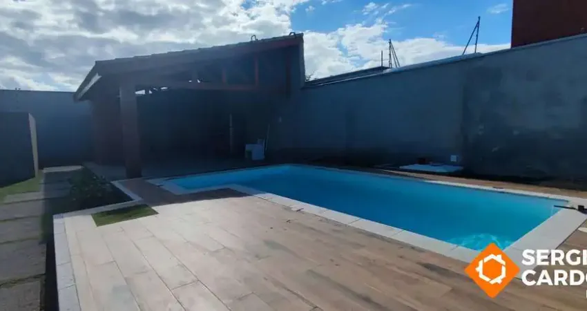 Sobrado mobiliado com piscina apenas 100m da praia itanhaém sp