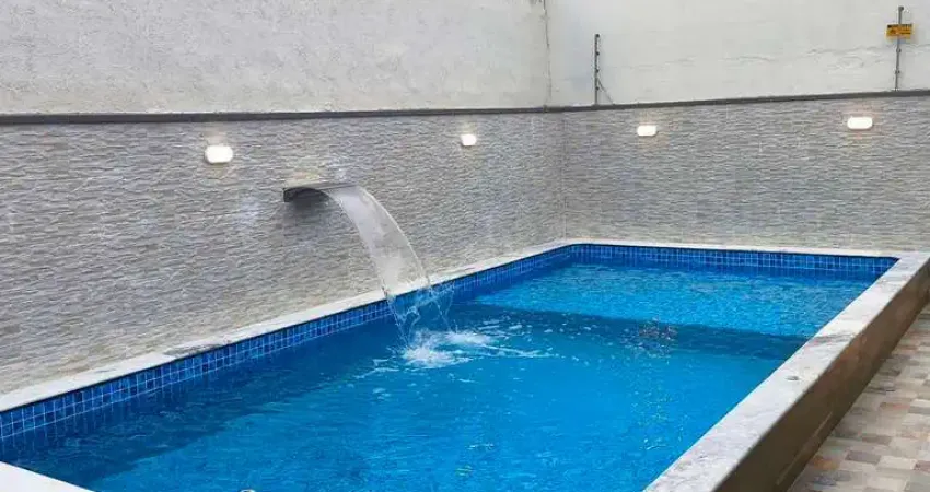 NOVA E SUPER MODERNA 3 QUARTOS PISCINA CHURRASQUEIRA 200M MAR ITANHAÉM SP