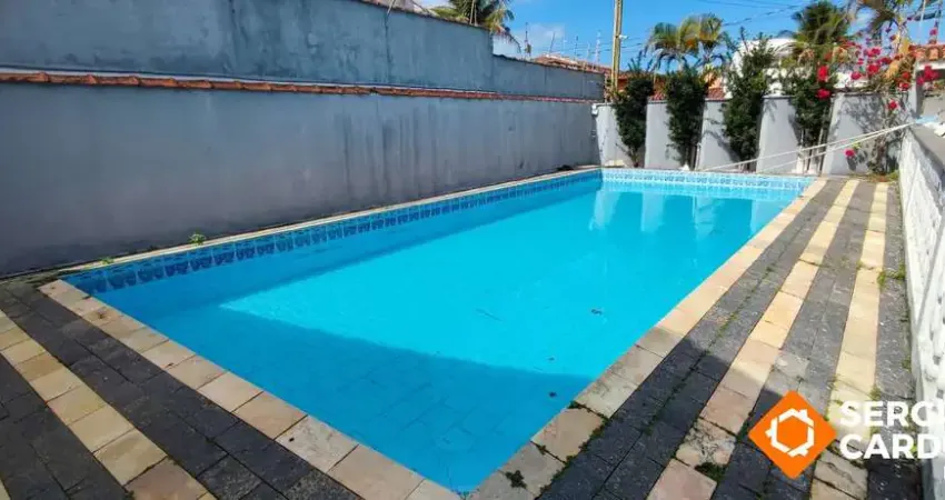 CASA 2 QUARTOS T=350M²  PISCINA AMPLA 100M DO MAR ITANHAÉM SP