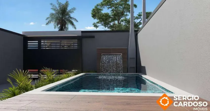 Casa nova moderna e otima localização! piscina e espaço gourmet - itanhaem