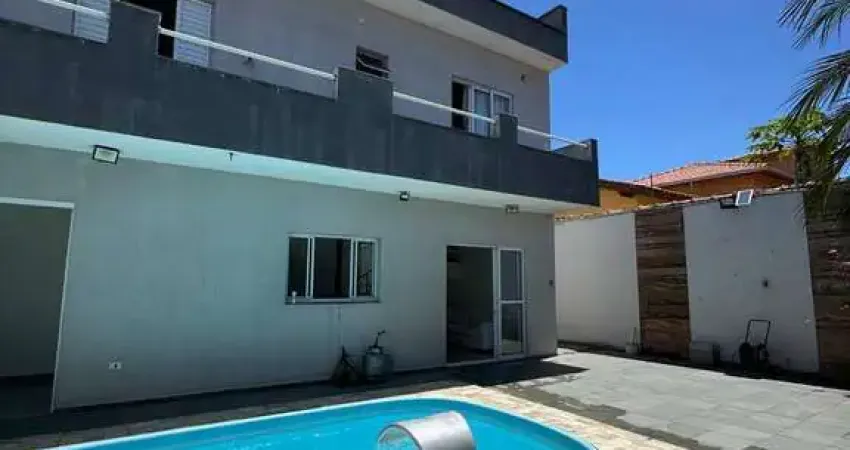 Casa de alto padrão 150m do mar! 4 quartos e linda area de lazer - itanhaem